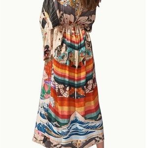 ! Gorgeous Samurai Kimono duster